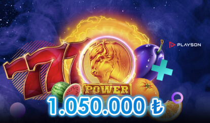 Casinoda 1.050.000 TL Ödüllü Turnuva power